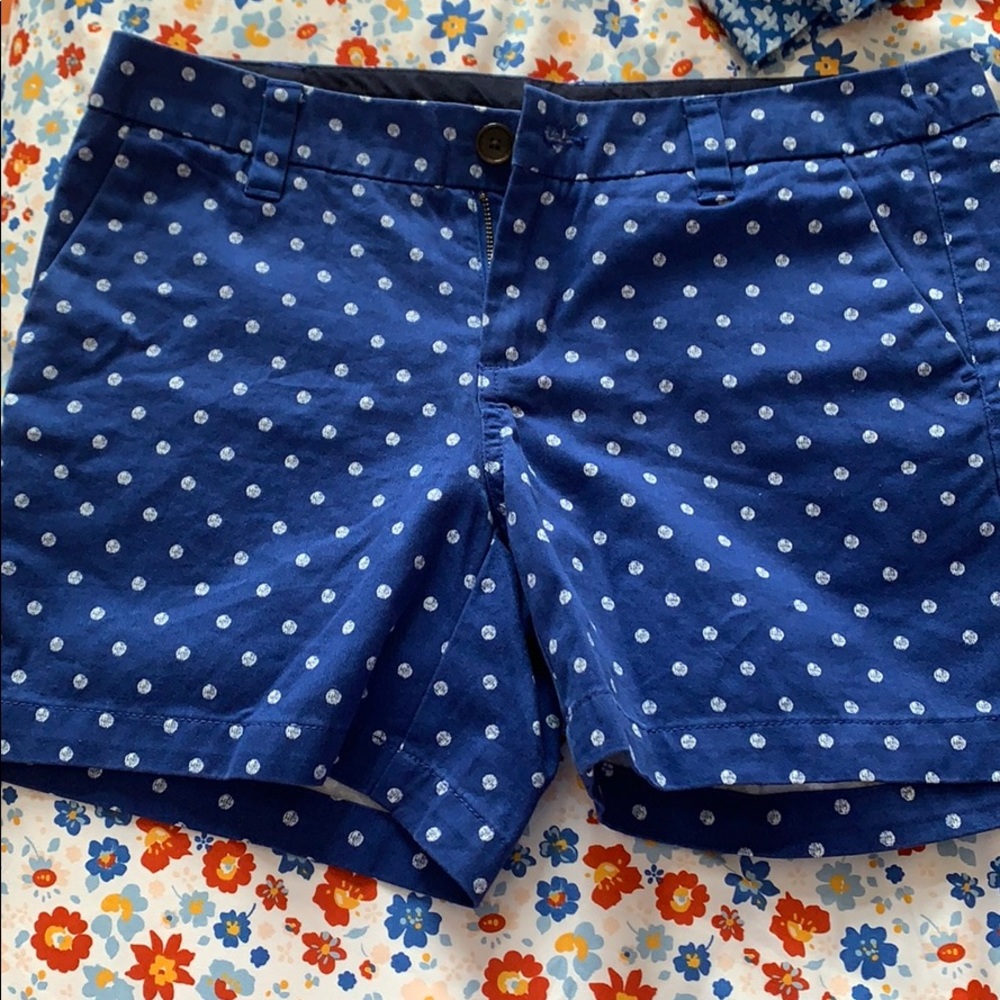 Blue & White Shorts